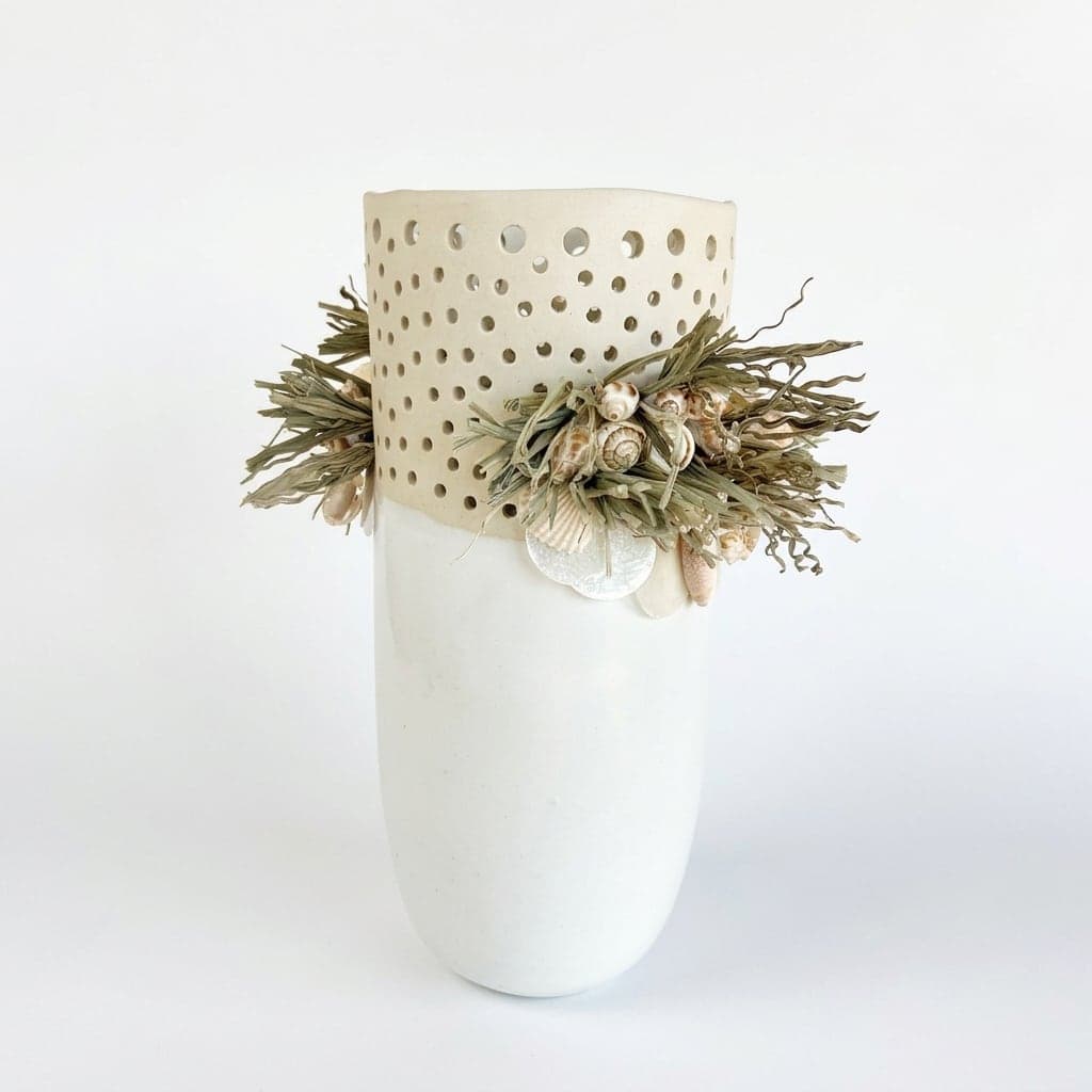 Grasses and Shells Vessel