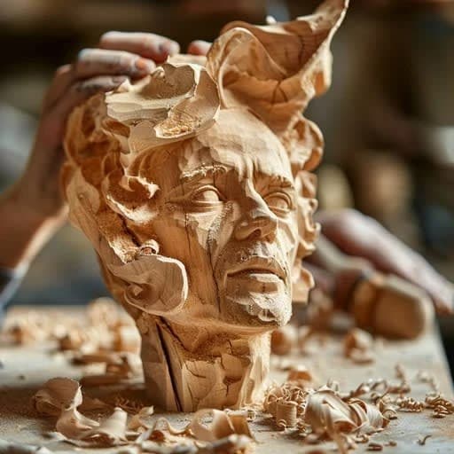 Wood Carving Art - Breathtaking Masterpiece